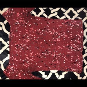 Floral Express Flair sleeve top